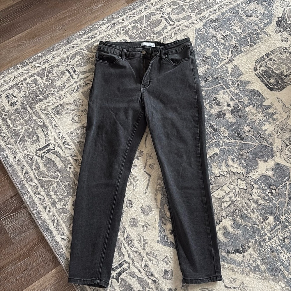 Vervet Black Straight Leg Jean